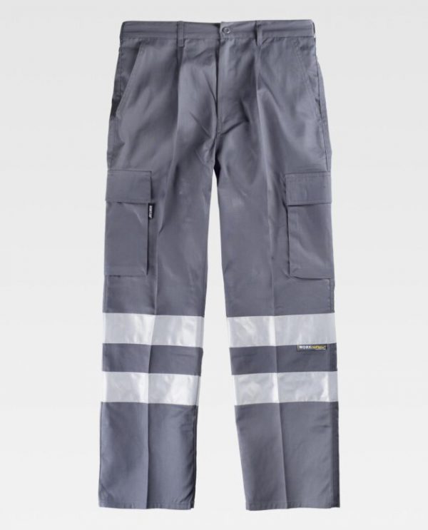 Pantalón trabajo reflectante Workteam B1407