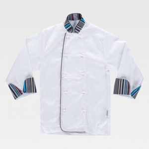 Chaqueta de cocina unisex Workteam B9208