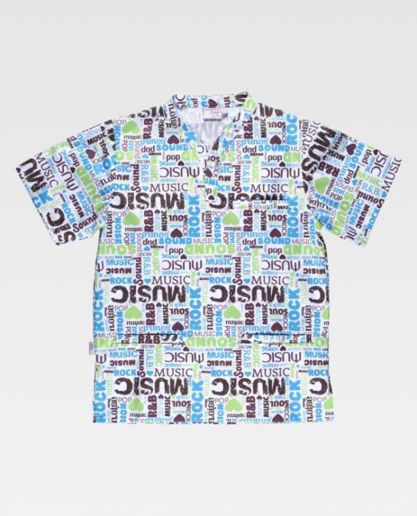 Casaca unisex estampado Workteam B9810