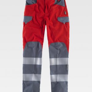 Pantalón de trabajo reflectante Workteam C2716