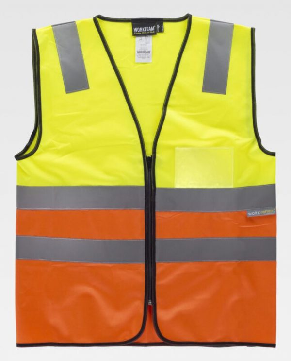 Chaleco cintas reflectantes Workteam C3616