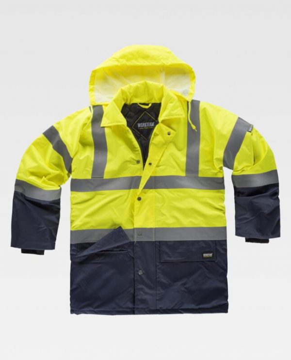 Parka acolchada reflectante Workteam C3710