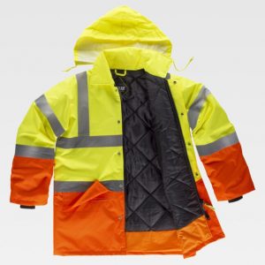 Parka impermeable reflectante Workteam C3716