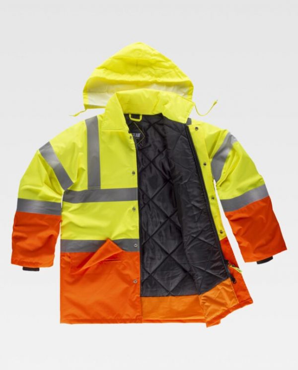 Parka impermeable reflectante Workteam C3716