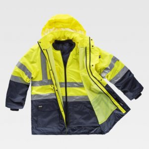 Parka reflectante 5 en 1 Workteam C3735