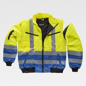 Chaqueta piloto alta visibilidad Workteam C3740