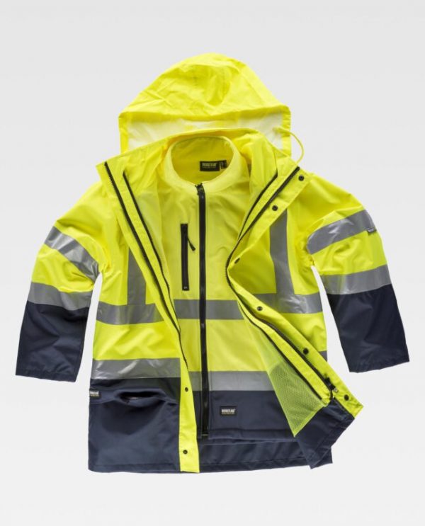 Parka alta visibilidad Workteam C3745