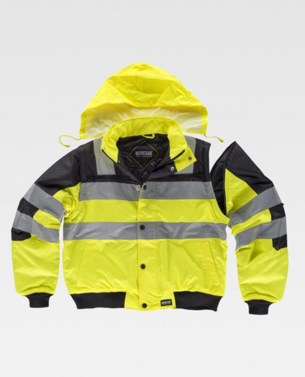 Parka alta visibilidad Workteam C3750