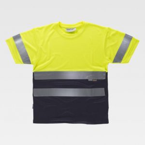 Camiseta alta visibilidad Workteam C3941