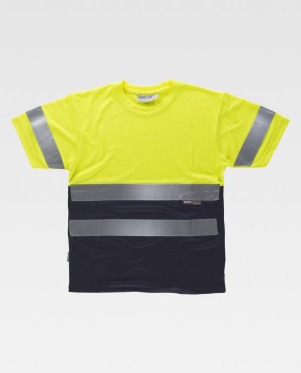 Camiseta alta visibilidad Workteam C3941