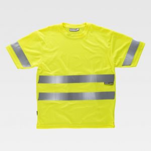 Camiseta alta visibilidad Workteam C3945