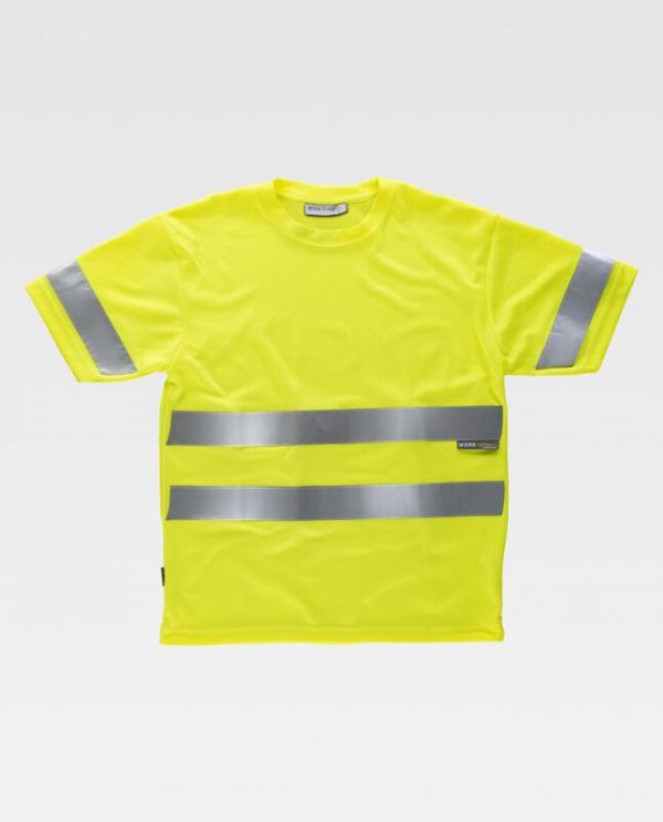 Camiseta alta visibilidad Workteam C3945