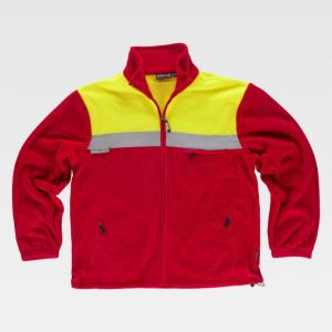 Chaqueta polar alta visibilidad Workteam C4030