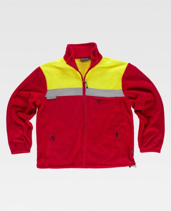 Chaqueta polar alta visibilidad Workteam C4030