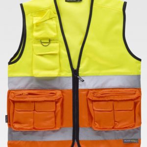 Chaleco safari reflectante Workteam C4046