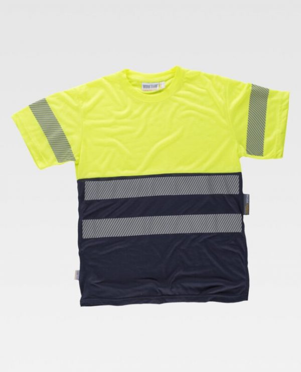 Camiseta reflectante algodón Workteam C6040