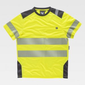 Camiseta alta visibilidad Workteam C9241