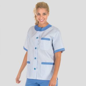 Blusa sanitario vichy combinada Garys 6480