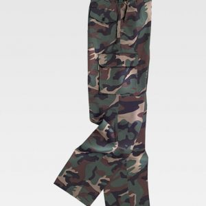 Pantalón camuflaje refuerzos Workteam S3350