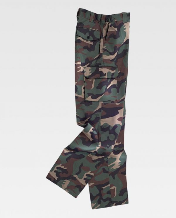 Pantalón camuflaje refuerzos Workteam S3350