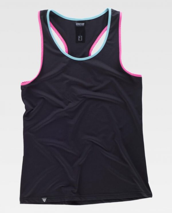 Camiseta sin magas SRA Workteam S7520