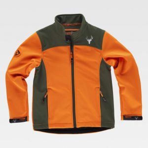 Chaqueta infantil workshell Workteam S8130