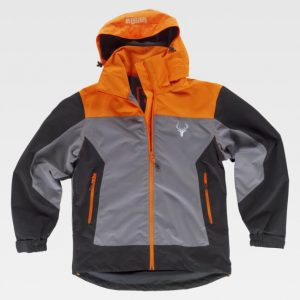 Chaqueta impermeable tricolor Workteam S8225