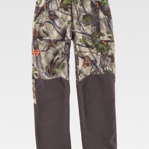 Pantalón workshell estampado Workteam S8365