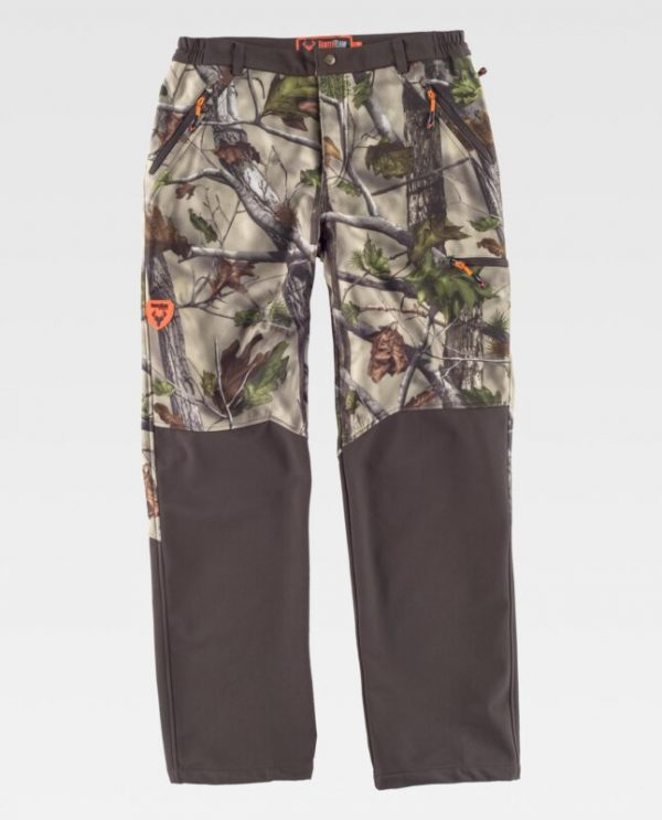 Pantalón workshell estampado Workteam S8365