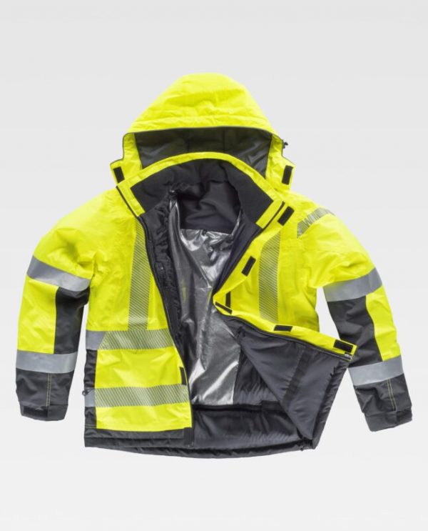 Parka acolchada impermeable Workteam S9261