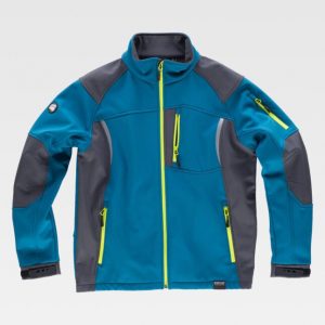 Chaqueta workshell ranglán Workteam S9495
