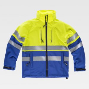 Chaqueta cintas reflectantes Workteam S9525