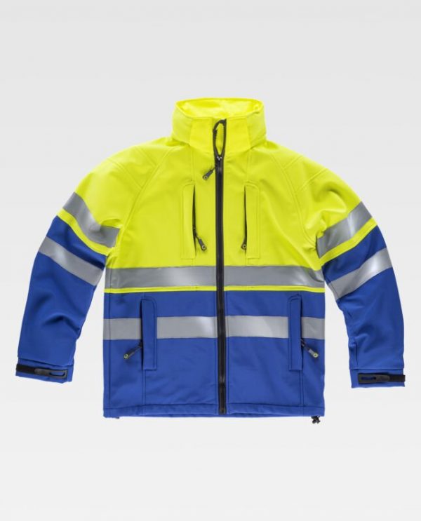 Chaqueta cintas reflectantes Workteam S9525