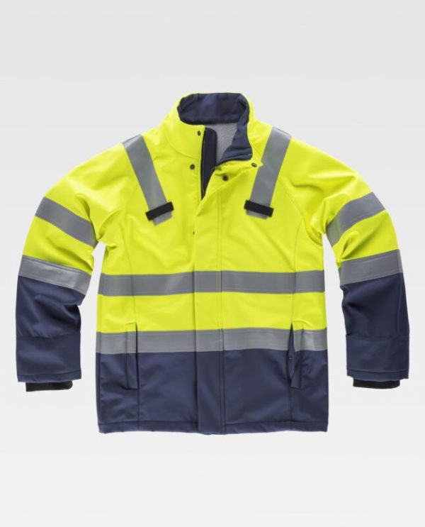 Chaqueta ignífuga antiestática Workteam S9591