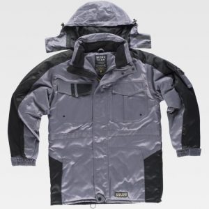 Parka acolchada antimanchas Workteam WF1912