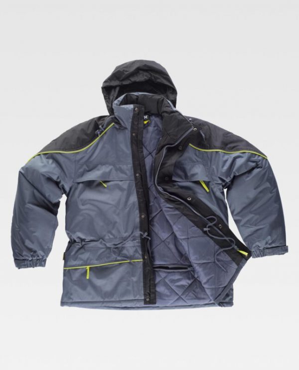 Parka con vivos reflectantes Workteam WF5858